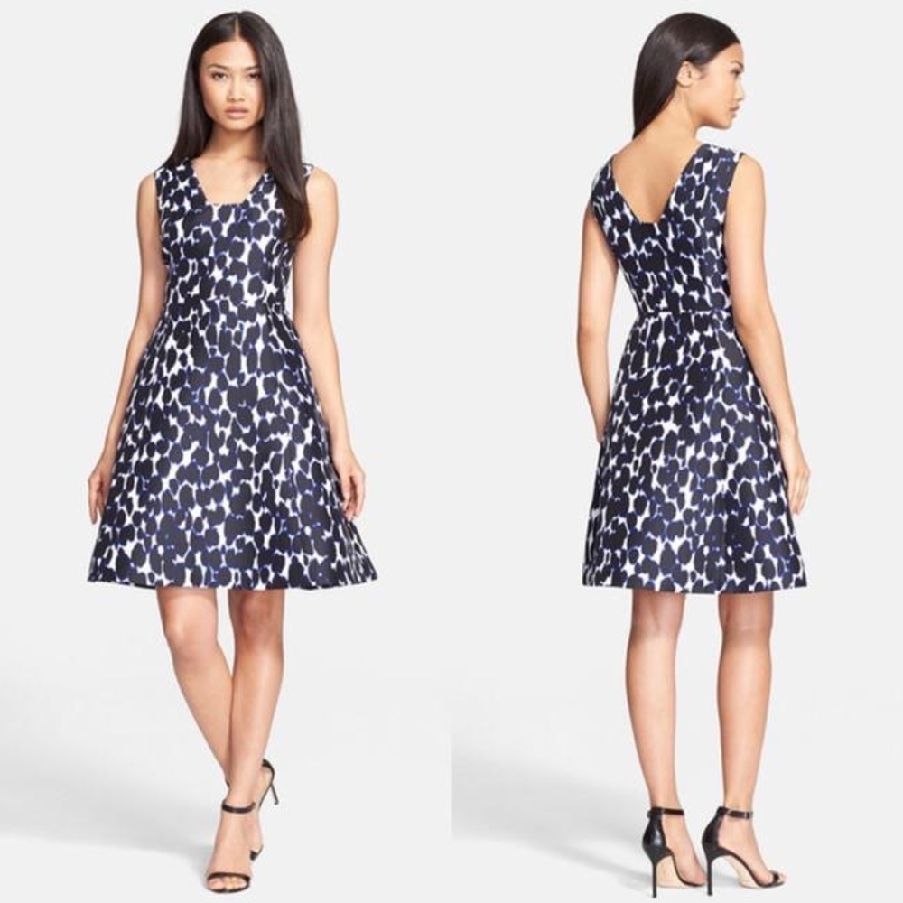 Kate Spade Leopard Fit and Flare Dress